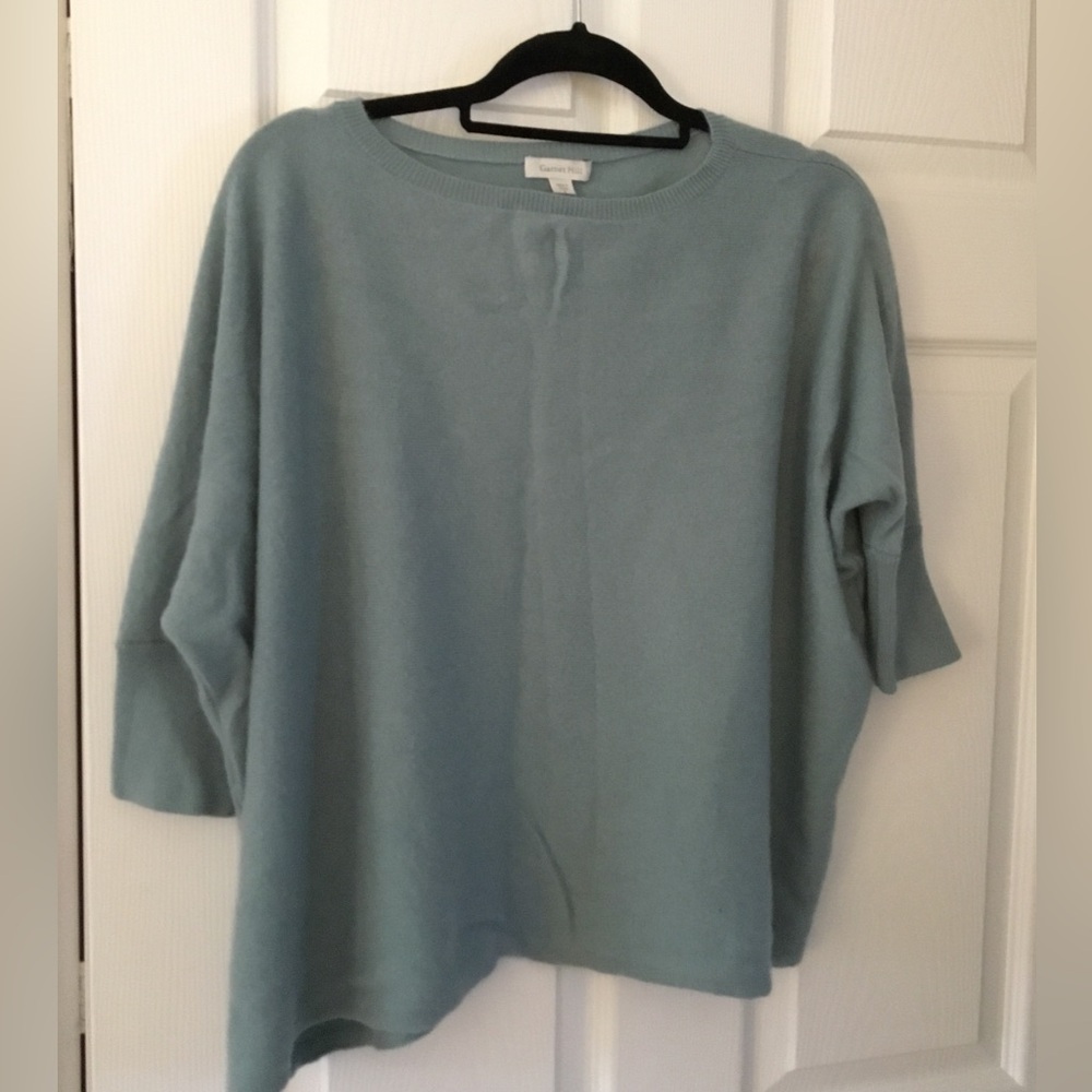 Garnet Hill cashmere sweater